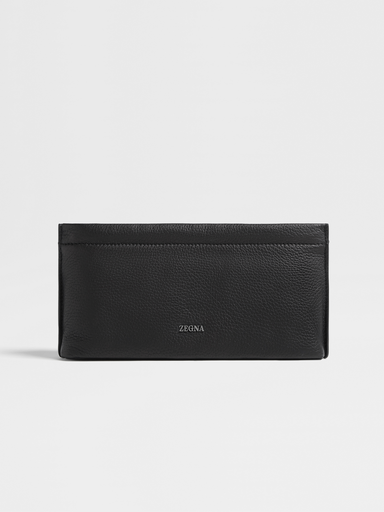 Black Deerskin Clutch